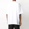 Ropa de gimnasio holgada de manga corta, color blanco 620969TIVD59000