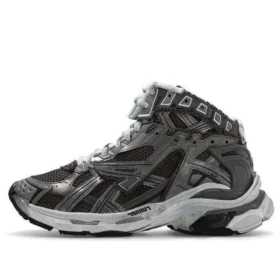 Runner High Top Sneakers «Tejido de nailon gris similar al ante» 695764W3RH31891
