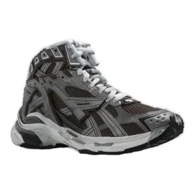 Runner High Top Sneakers «Tejido de nailon gris similar al ante» 695764W3RH31891