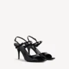 Sandalia Avenue con lazo para mujer en negro/plata Sandalia Avenue con lazo para mujer en negro/plata