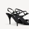 Sandalia Avenue con lazo para mujer en negro/plata Sandalia Avenue con lazo para mujer en negro/plata