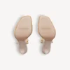 Sandalia Duchesse para mujer en color nude