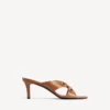 Sandalia urbana de mujer en color camel Sandalia urbana de mujer en color camel