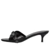 Sandalias Cagole de 50 mm «Black Arena Lambskin» 694350WAD4E1081