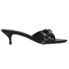 Sandalias Cagole de 50 mm «Black Arena Lambskin» 694350WAD4E1081