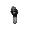 Sandalias Cagole de 50 mm «Black Arena Lambskin» 694350WAD4E1081