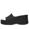 Sandalias de cuña gruesa «Black Rubber» 737923W1S891000