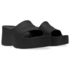 Sandalias de cuña gruesa «Black Rubber» 737923W1S891000