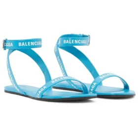Sandalias de cuero «Azul» 551154WA7614441
