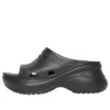 Sandalias de piscina Balenciaga x Crocs «Negro» 677389W1S8E1000