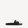 Sandalias de piscina para hombre en negro