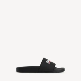 Sandalias de piscina para hombre en negro
