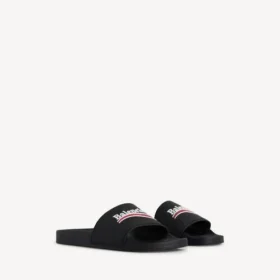 Sandalias de piscina para hombre en negro