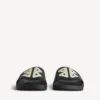 Sandalias de piscina para hombre en negro/amarillo Sandalias de piscina para hombre en negro/amarillo