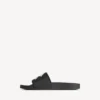 Sandalias de piscina para hombre en negro/amarillo Sandalias de piscina para hombre en negro/amarillo