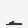 Sandalias de piscina para hombre en negro/blanco Sandalias de piscina para hombre en negro/blanco
