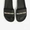 Sandalias de piscina para hombre en negro/blanco Sandalias de piscina para hombre en negro/blanco