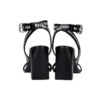 Sandalias de tacones con logotipo integral «Negro» 630041WBAE11090