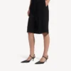 Sandalias de talón abierto con lazo «Avenue» para mujer en negro/plata Sandalias de talón abierto con lazo «Avenue» para mujer en negro/plata