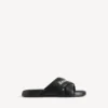 Sandalias deportivas de piscina para hombre en negro/blanco Sandalias deportivas de piscina para hombre en negro/blanco