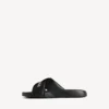 Sandalias deportivas de piscina para hombre en negro/blanco Sandalias deportivas de piscina para hombre en negro/blanco