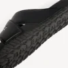 Sandalias deportivas de piscina para hombre en negro/blanco Sandalias deportivas de piscina para hombre en negro/blanco