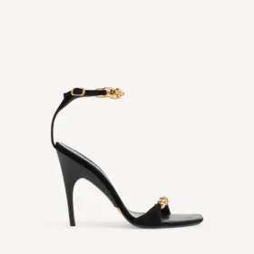 Sandalias Duchesse para mujer en negro