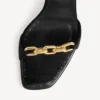 Sandalias Duchesse para mujer en negro Sandalias Duchesse para mujer en negro