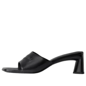 Sandalias Duty Free de 60 mm «Piel de oveja suave y brillante negra» 787303WBCW01000