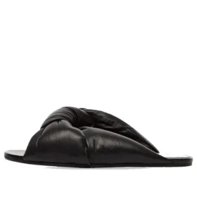 Sandalias planas con caída «Negro» 636576WA2M01000