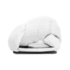 Sandalias planas con vuelo «Blanco» 636576WA2M09002