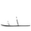Sandalias redondas «Blanco Negro» 694999WCAE19010
