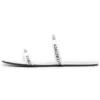 Sandalias redondas «Blanco Negro» 694999WCAE19010