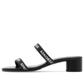 Sandalias redondas de 40 mm «Negras» 695000WCAE11090 Sandalias redondas de 40 mm «Negras» 695000WCAE11090