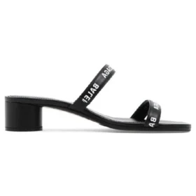 Sandalias redondas de 40 mm «Negras» 695000WCAE11090 Sandalias redondas de 40 mm «Negras» 695000WCAE11090