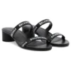 Sandalias redondas de 40 mm «Negras» 695000WCAE11090