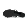 Sandalias redondas de 40 mm «Negras» 695000WCAE11090