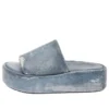 Sandalias Rise «Cuero con estampado Denim» 656960WBMA14000