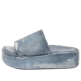 Sandalias Rise «Cuero con estampado Denim» 656960WBMA14000 Sandalias Rise «Cuero con estampado Denim» 656960WBMA14000