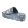 Sandalias Rise «Cuero con estampado Denim» 656960WBMA14000