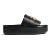 Sandalias Rise «Piel de cordero napa negra brillante» 788494WB7E11080