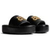 Sandalias Rise «Piel de cordero napa negra brillante» 788494WB7E11080