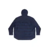 Sobrecamiseta a cuadros con capucha «Blue Navy» 720109TNM354202