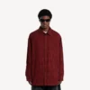 Sobrecamiseta de hombre en rojo Sobrecamiseta de hombre en rojo