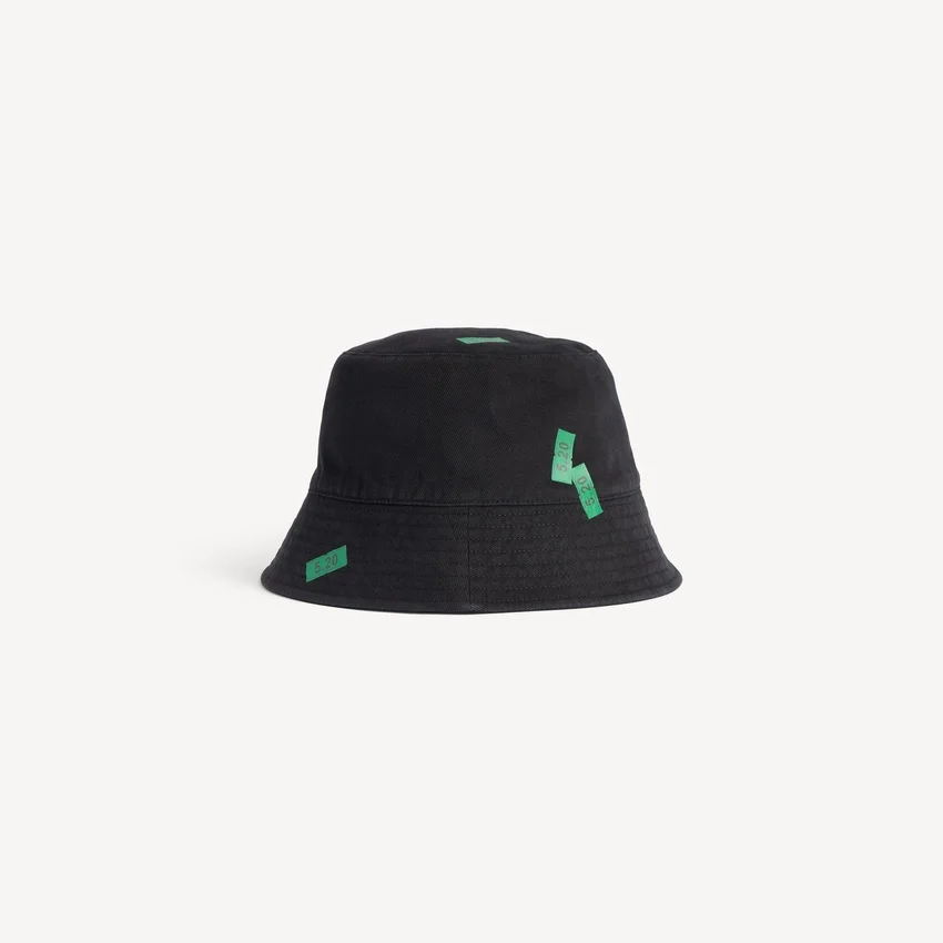 Sombrero de pescador para mujer «520 Stickers» en negro Sombrero de pescador para mujer «520 Stickers» en negro