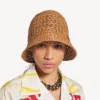 Sombrero de rafia para mujer en color beige Sombrero de rafia para mujer en color beige