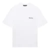 SS21 BB con letras impresas para hombre «Blanco» 612966TJV879040