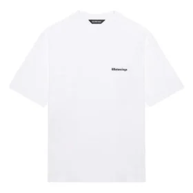 SS21 BB con letras impresas para hombre «Blanco» 612966TJV879040