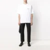 SS21 BB con letras impresas para hombre «Blanco» 612966TJV879040