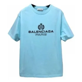 SS21 Casual Crown de manga corta, azul, 594599TGV601468